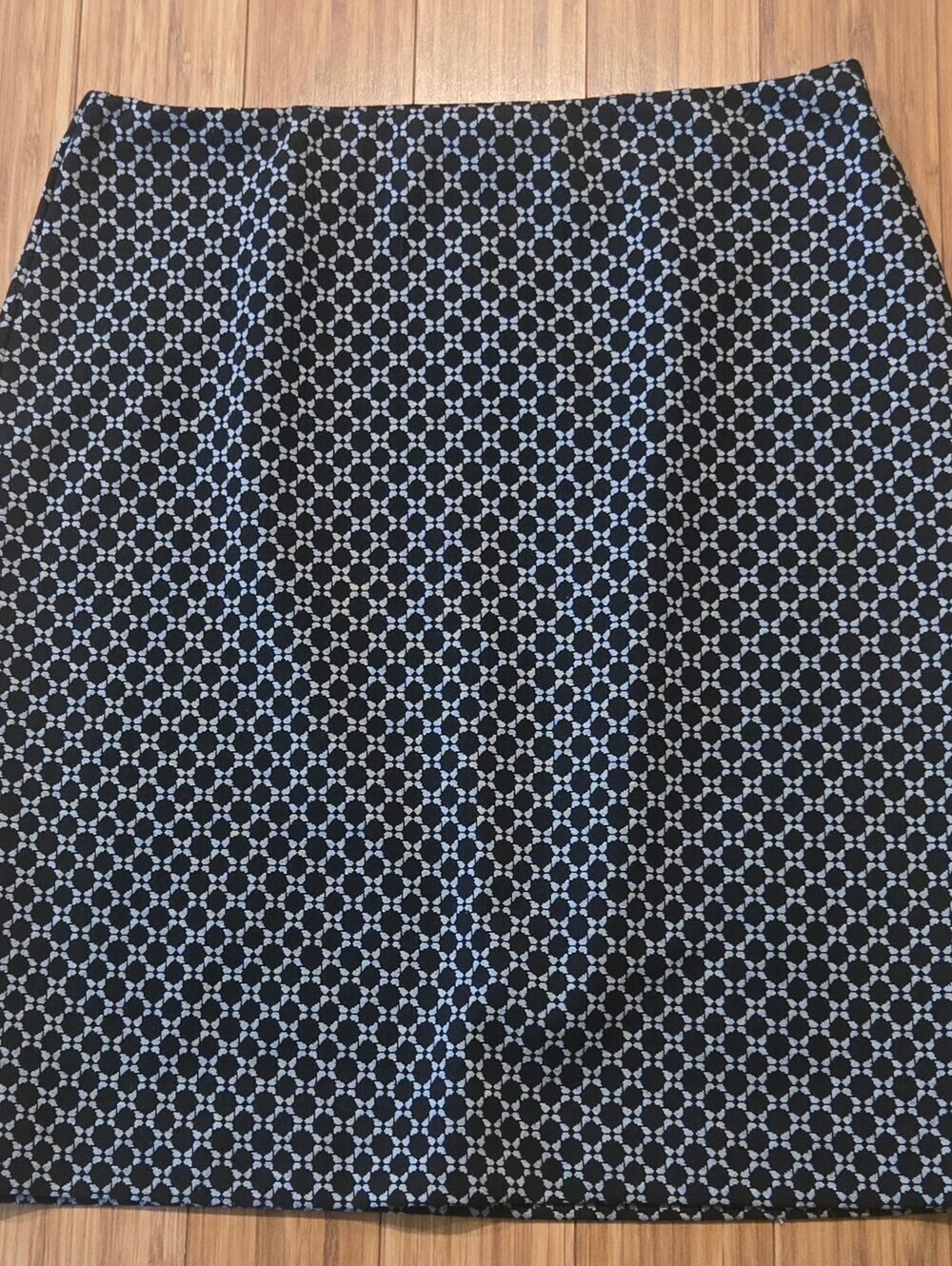 Premise Black and White Patterned A-Line Women's Skirt